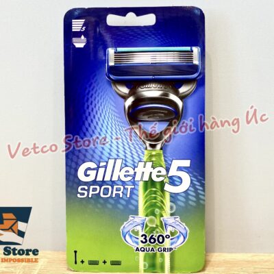 Set dao cạo râu Gillette Sport 1 lưỡi dao cạo2