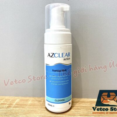 Sữa rửa mặt tạo bọt Azclear Foaming Cleanser 150ml