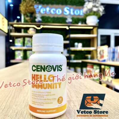 Viên uống hỗ trợ hệ miễn dịch Cenovis Hello Immunity 30v2