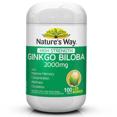 Nature’s Way High Strength Ginkgo Biloba 2000mg