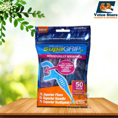 TĂM CHỈ NHA KHOA PIKSTERS SUPAGRIPV1 (BỊCH 50 CÂY)