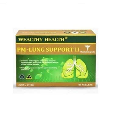 Viên uống bổ phổi Wealthy Health PM Lung Support 60 Tablets2