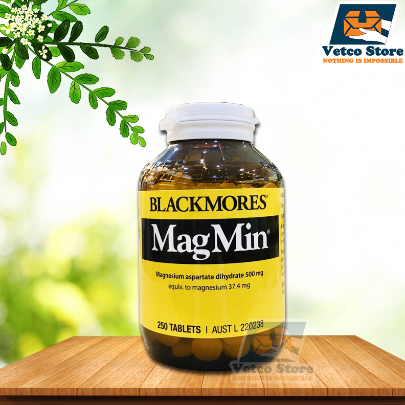 Viên uống bổ sung Magie Blackmores MagMin hộp 250 viên