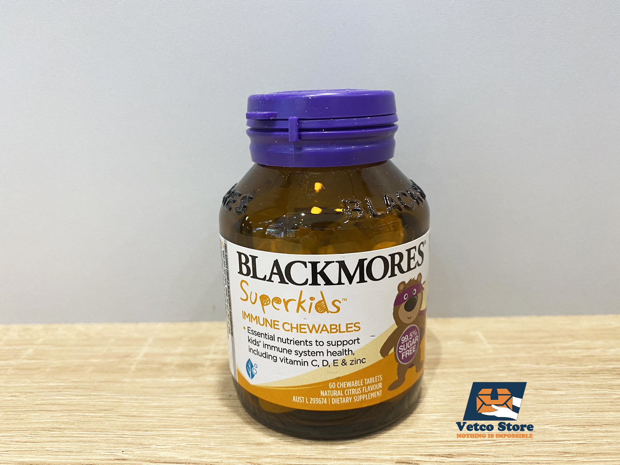Blackmores Superkids Immune Chewable 60v_1
