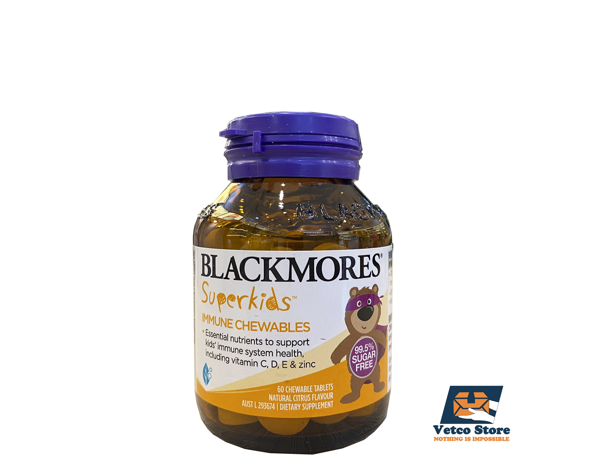 Blackmores Superkids Immune Chewable 60v_3