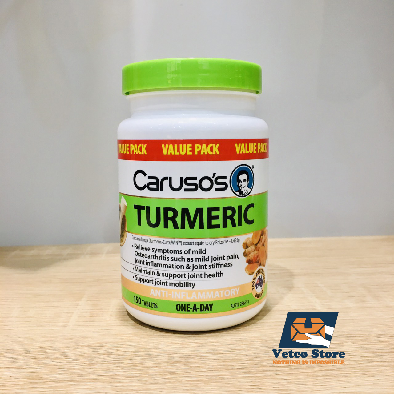 Caruso Turmeric 150v_1