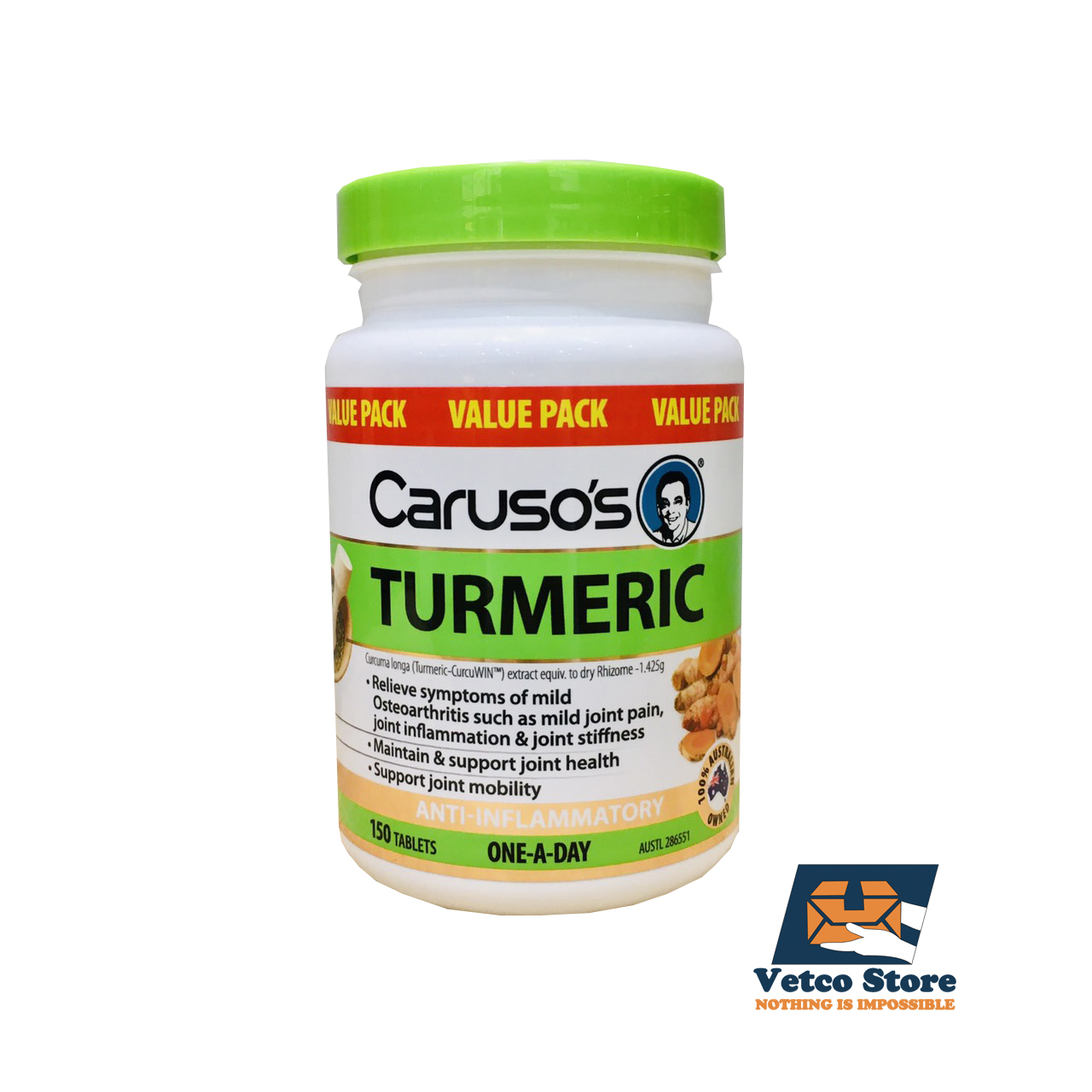 Caruso Turmeric 150v_3