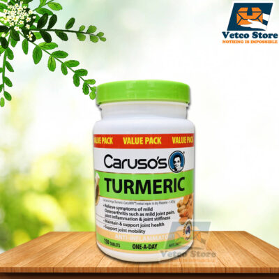 Tinh chất Nghệ Caruso’s Turmeric hộp 150 viên