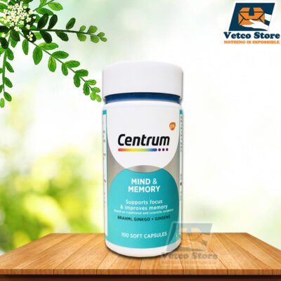 Viên uống hỗ trợ trí nhớ Centrum Mind & Memory hộp 100 viên