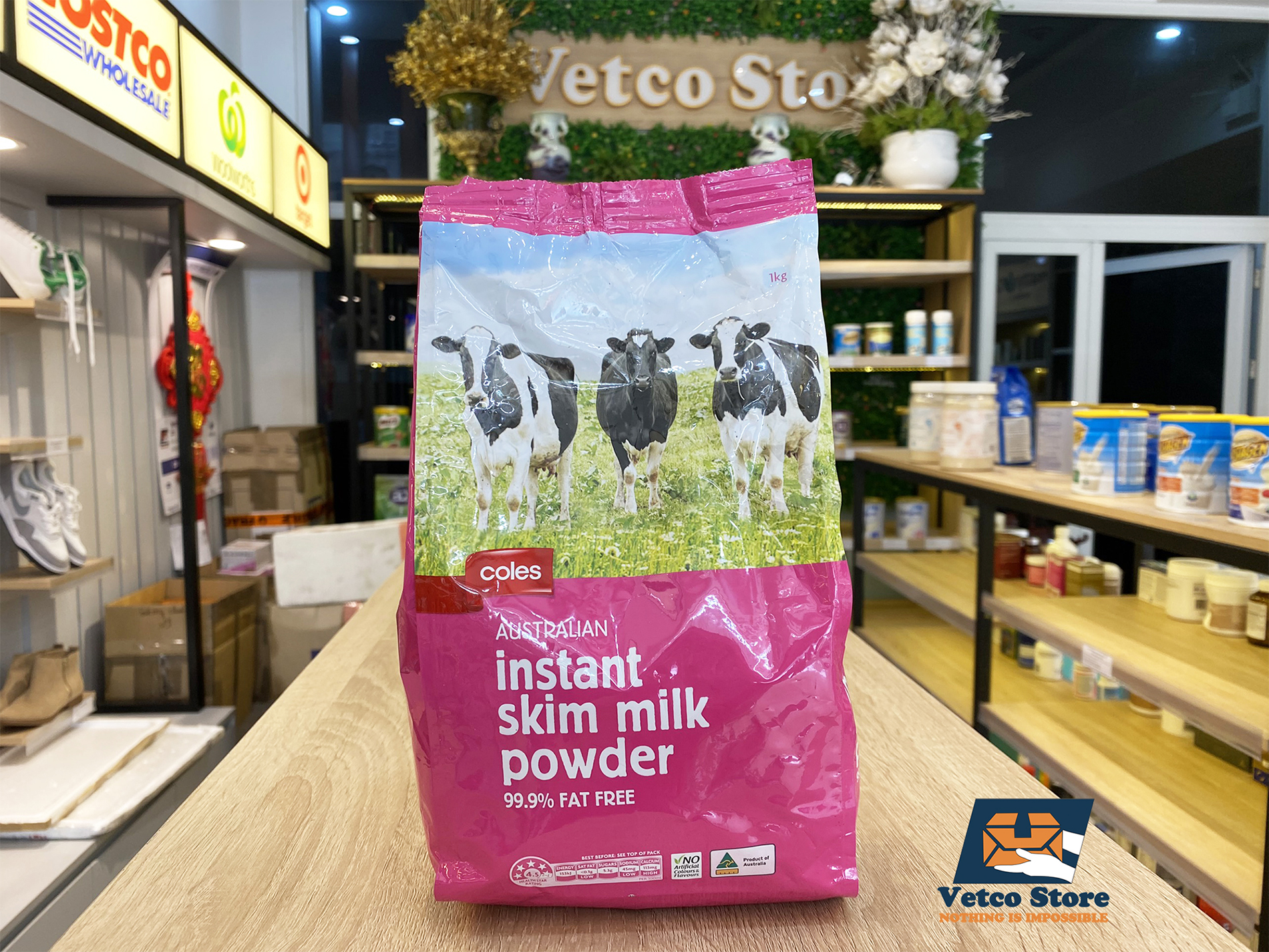 Coles instant skim milk powder 1kg_1