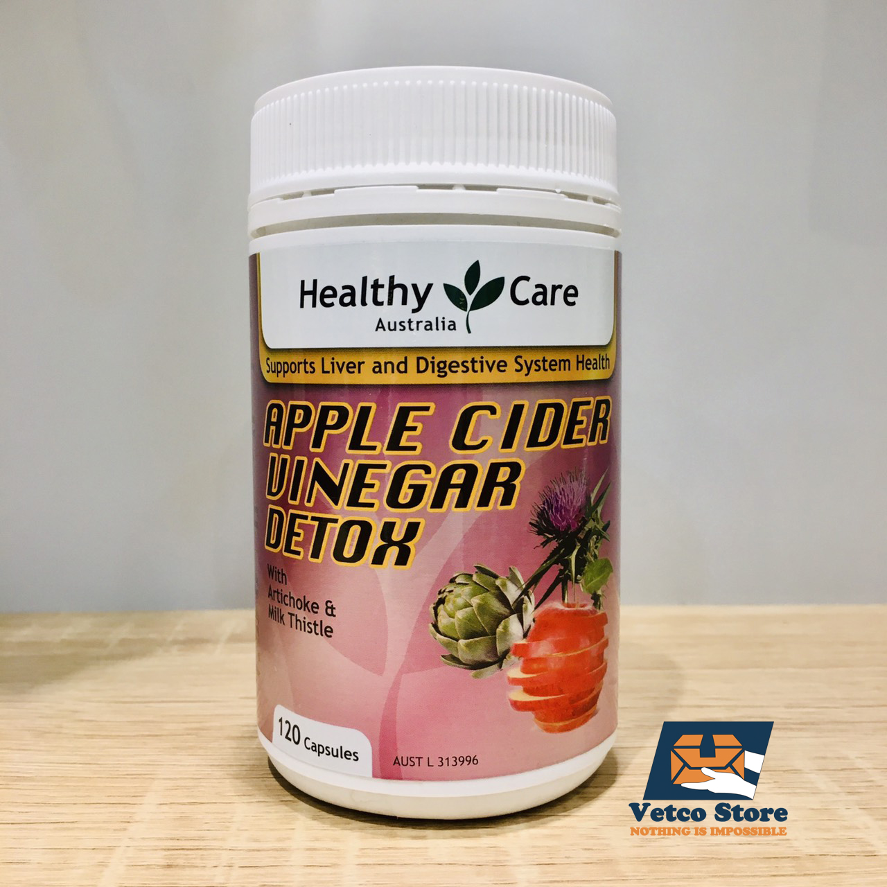 Healthycare Aplle Cider Vinegar Detox 120v_1