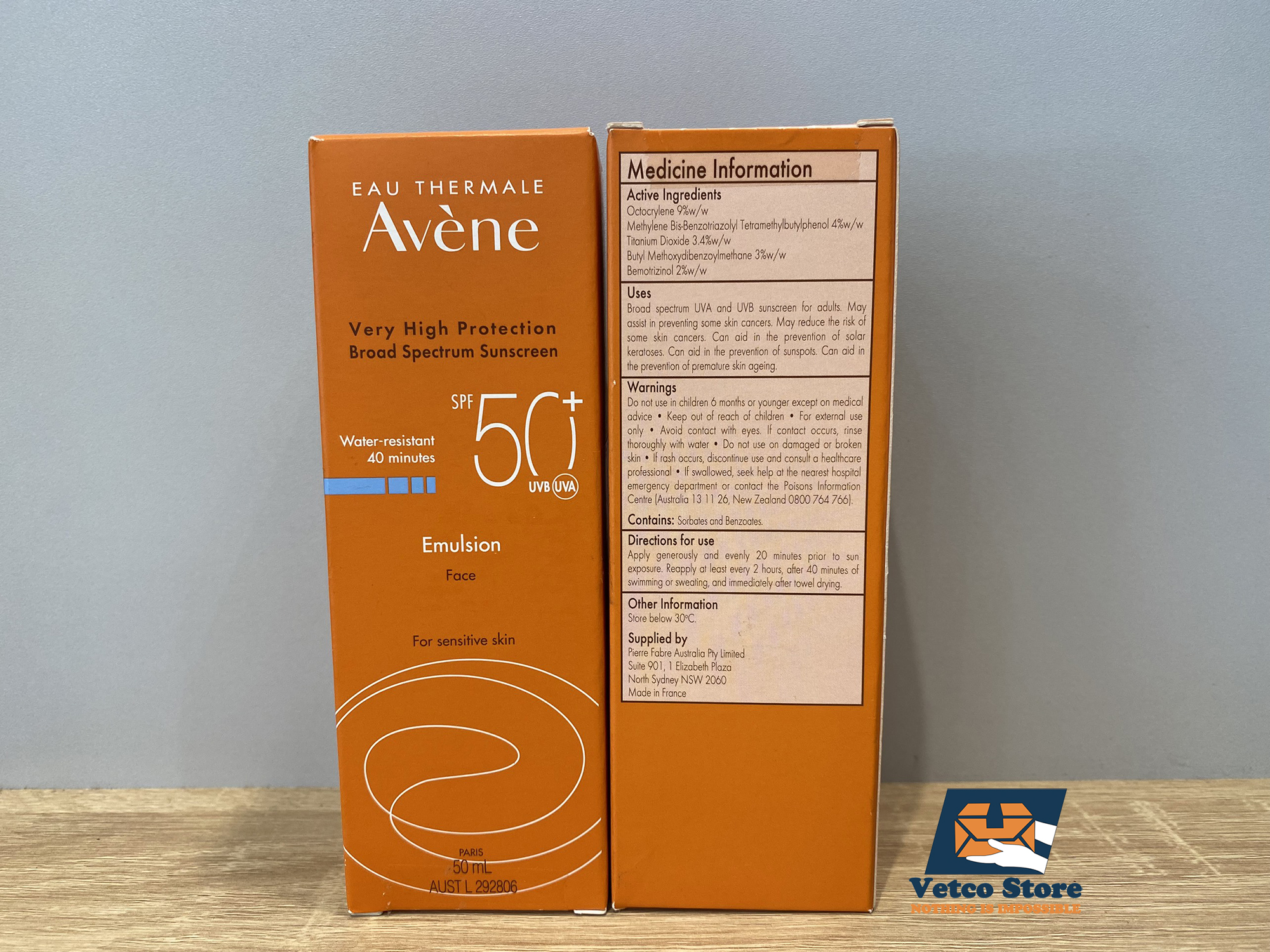KCN Avene spf50 sensitive skin 50ml_2