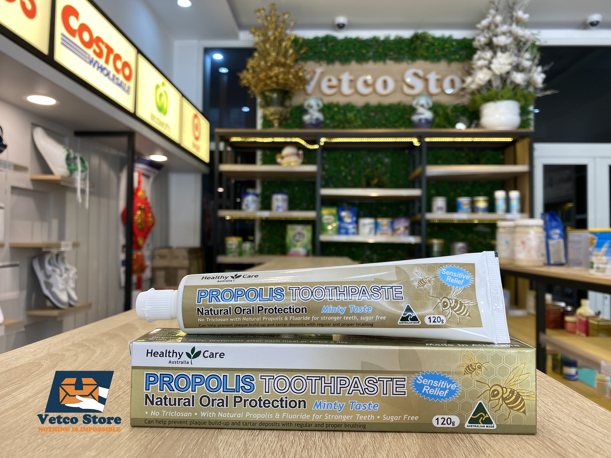 Kem đánh răng Healthycare Propolis 120g_1