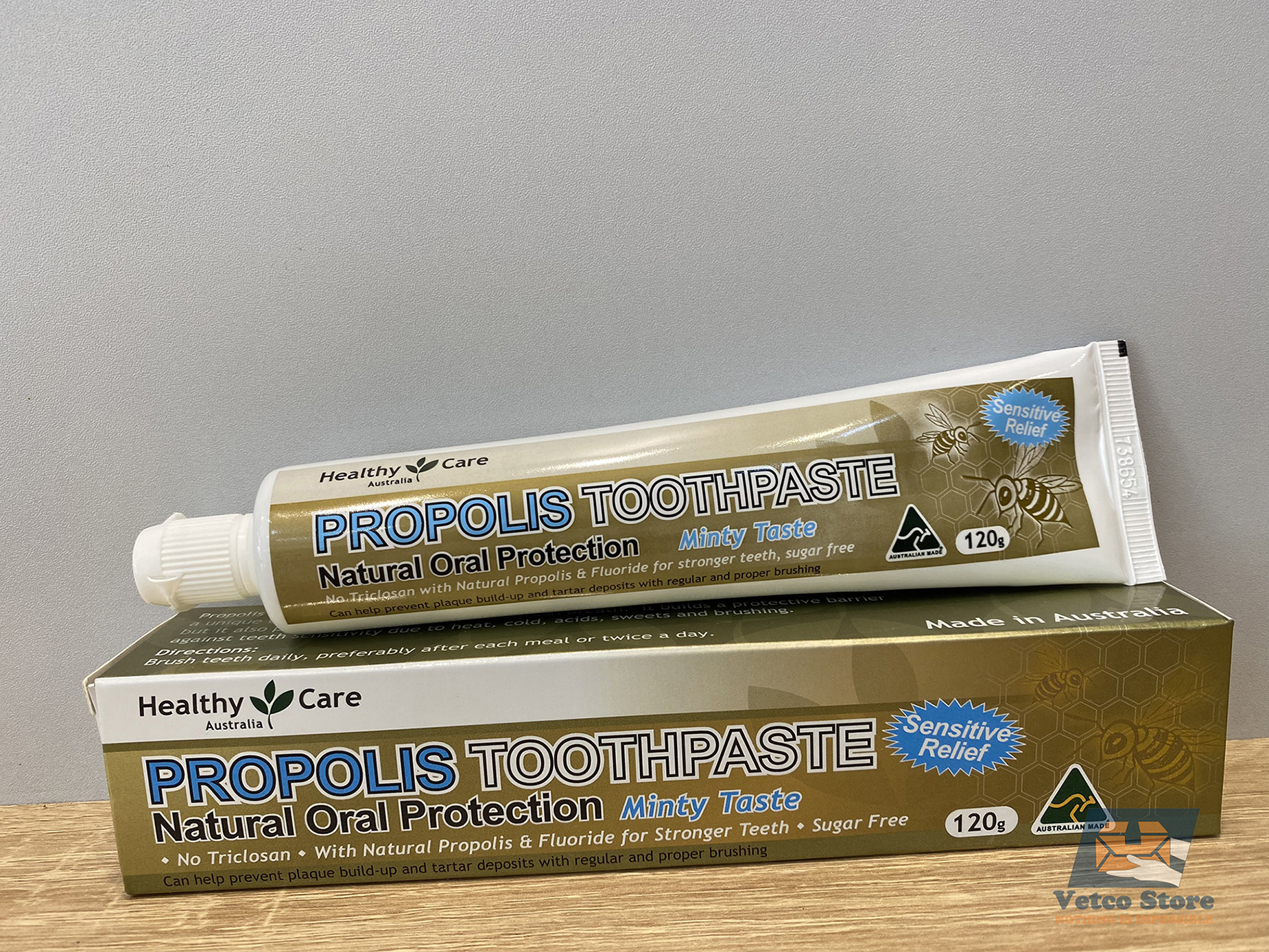 Kem đánh răng Healthycare Propolis 120g_2