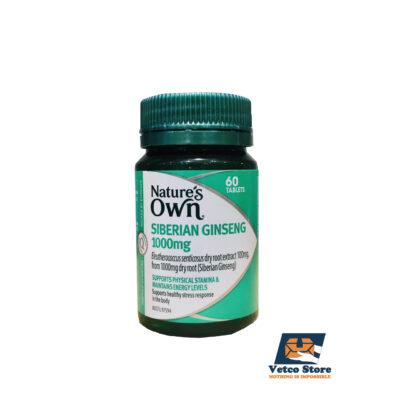 Nature Own Siberian Gingseng 60v_3