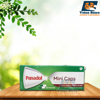 Panadol minicaps viên nhỏ hộp 20 viên