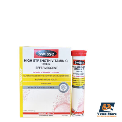 Swisse High Strength vitamin C 1000mg sủi 20v_3