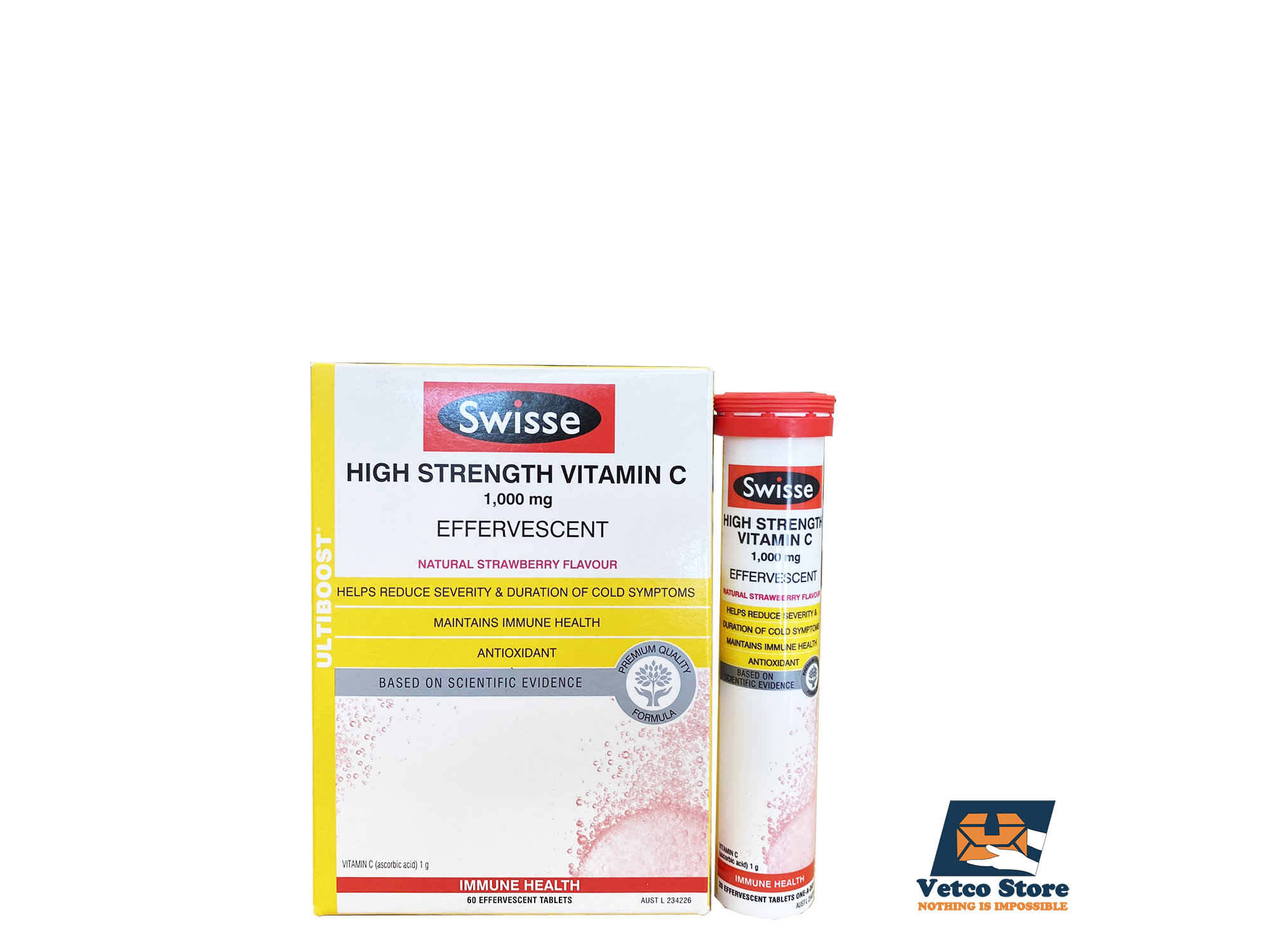 Swisse High Strength vitamin C 1000mg sủi 20v_3