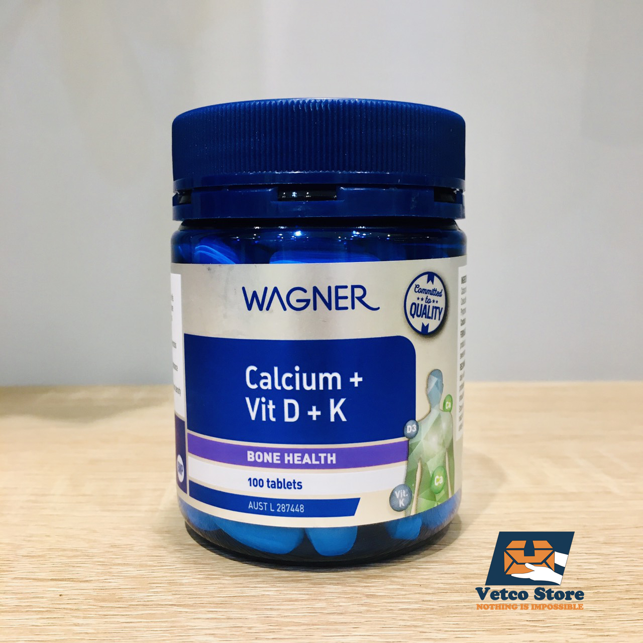 Wagner Calcium vit D K 100v_1