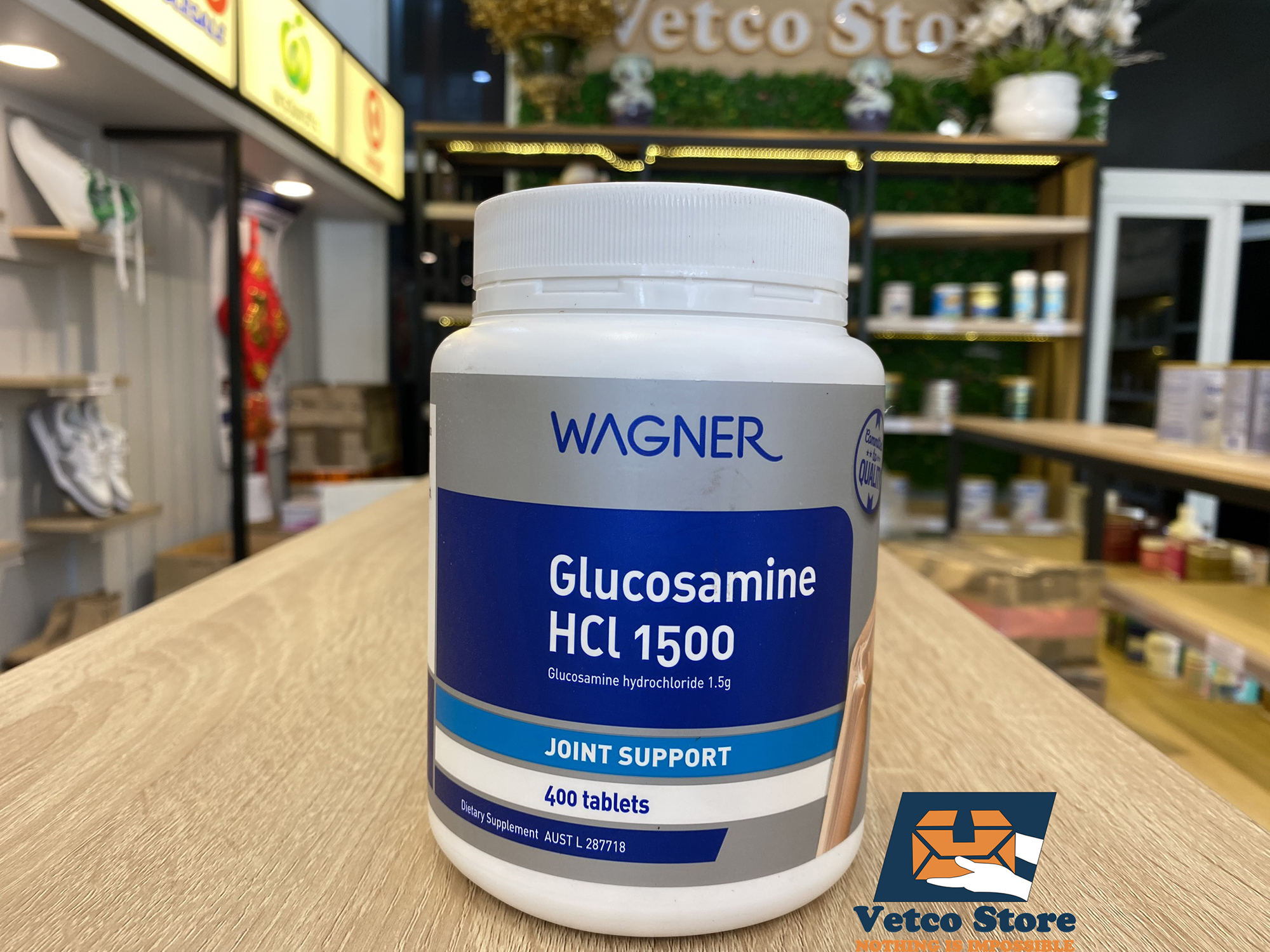Wagner Glucosamine HCL 1500 400v_1