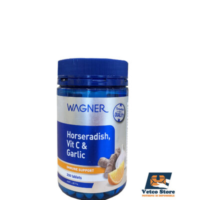 Wagner Horseradish vitC Garlic 200v_3