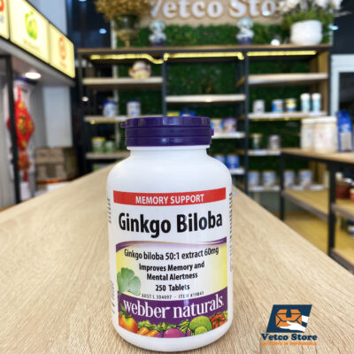 Webber Naturals Ginkgo Biloba 250v_1