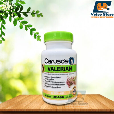 Viên uống giúp ngủ ngon Caruso’s Valerian hộp 60 viên