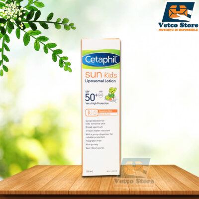 Kem chống nắng dưỡng ẩm cho bé Cetaphil Sun Kids Liposomal Lotion Spf 50+ 150ml