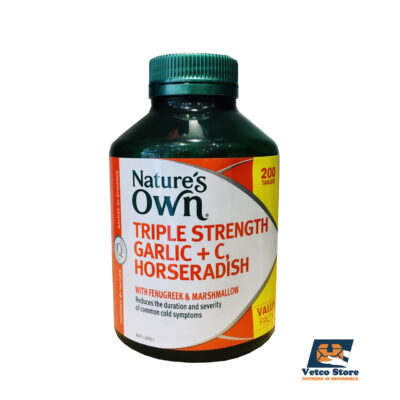 Nature Own Garlic C Horseradish 200v_3