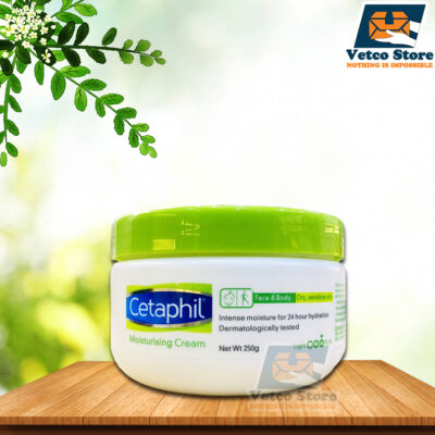 Kem dưỡng ẩm chuyên cho da khô và nhạy cảm Cetaphil Moisturising Cream 250g