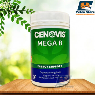 Viên uống bổ sung Vitamin B Cenovis Mega B 250 viên