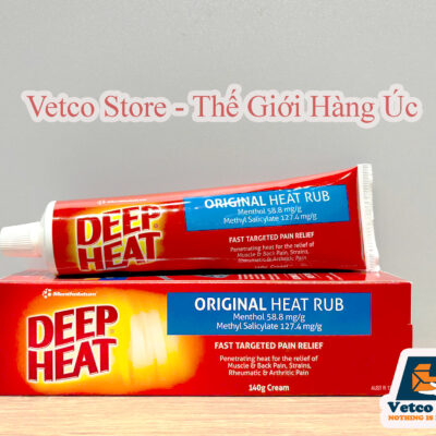 Dầu Xoa Bóp Deep Heat Mentholatum 140g2