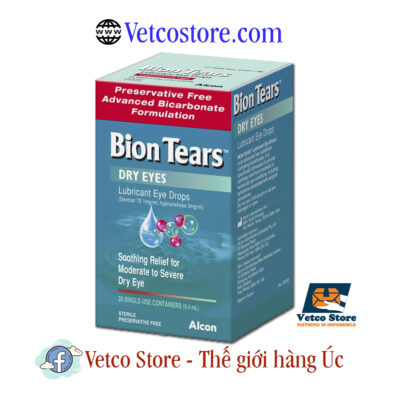 Nhỏ Mắt Bion Tears 28 ống1