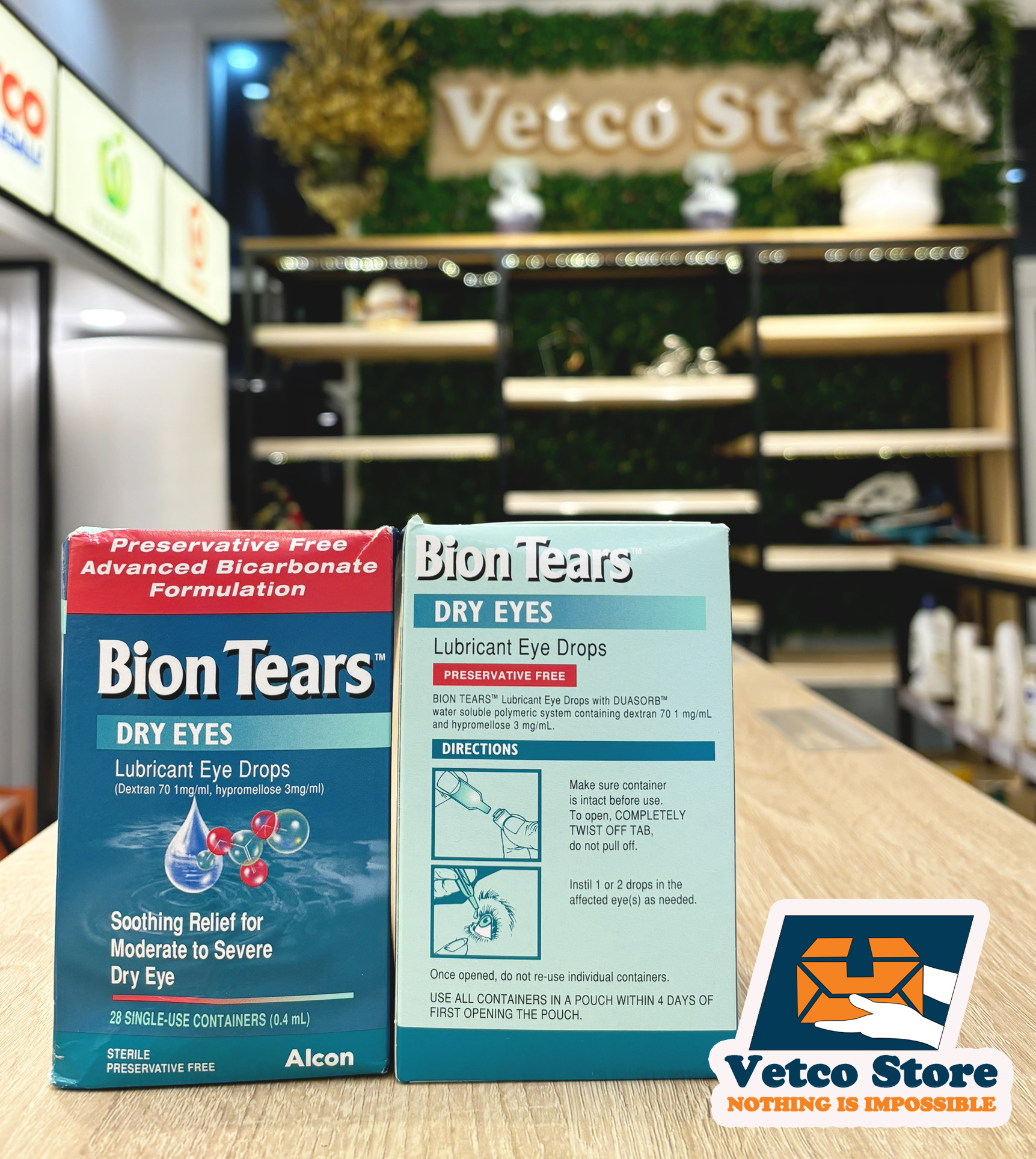Nhỏ Mắt Bion Tears 28 ống3