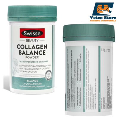 Collagen dạng bột Swisse Beauty Collagen Balance Powder 120g2