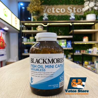 Dầu cá không mùi Mini Cap Blackmores 200v1