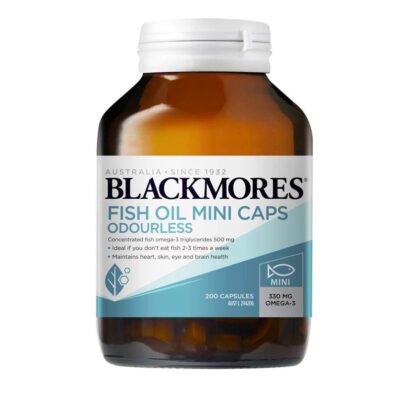 Dầu cá không mùi Mini Cap Blackmores 200v2