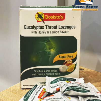 Kẹo ngậm Bosistos Eucalyptus Throat Lozenges 50g2