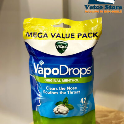 Kẹo ngậm VapoDrops Original Menthol 42v2