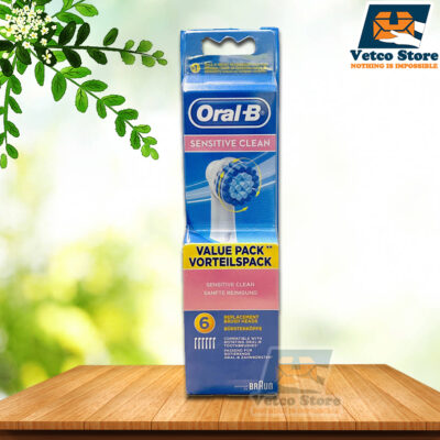 Đầu bàn chải Oral-B Sensitive Clean (Vỉ 6 cái)