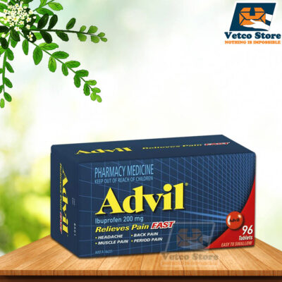 Viên Uống Gỉam Đau Hạ Sốt ADVIL Ibuprofen 200mg 96 viên