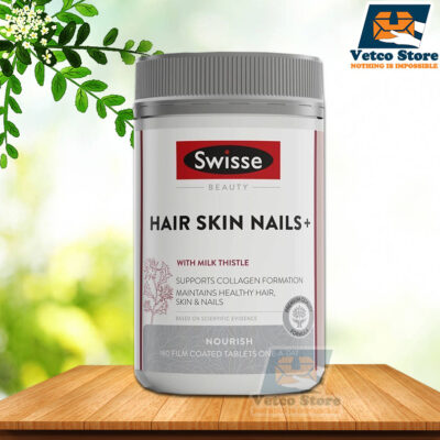 Viên Uống Cải Thiện Da, Tóc, Móng Swisse Hair Skin Nail+ 180 viên