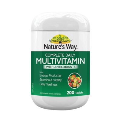 Viên uống Multivitamin with Antioxidants Nature Way 200v2