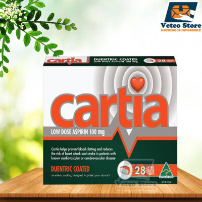 Viên Uống Phòng Chống Đột Quỵ, Tim Mạch Cartia 28 Viên