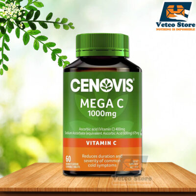 Viên Nhai Bổ Sung Vitamin C Cenovis Mega C 1000mg 60 viên