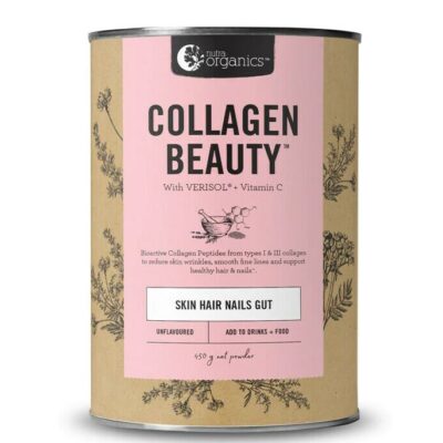 Collagen Beauty With Verisol Vitamin C Skin Hair Nails Gut Nutra Organics 450g