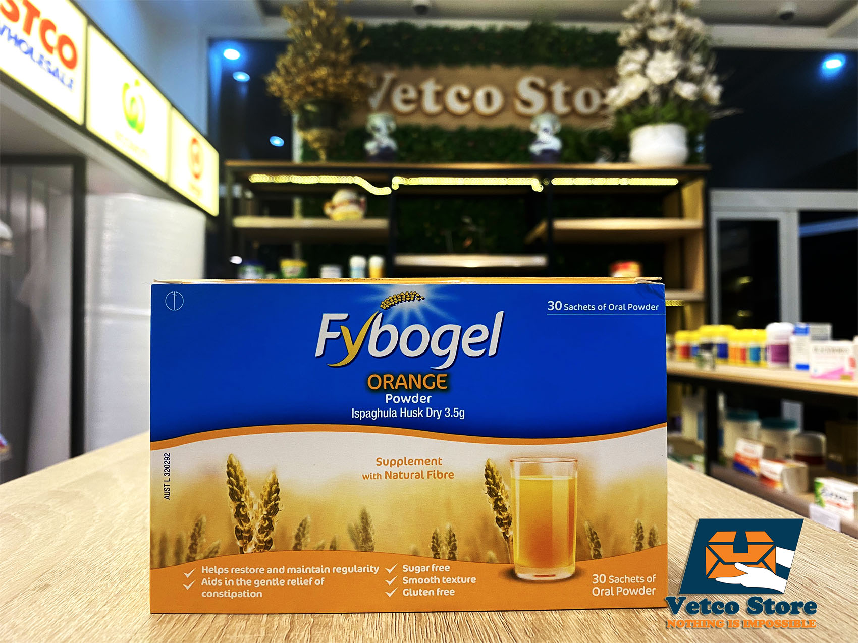 Fybogel Orange Bổ Sung Chất Xơ dạng gói2