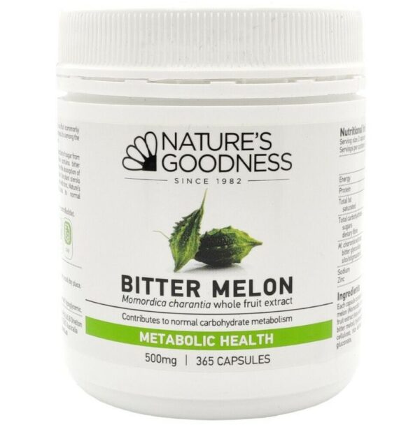 Goodness Bitter Melon 500mg 365v