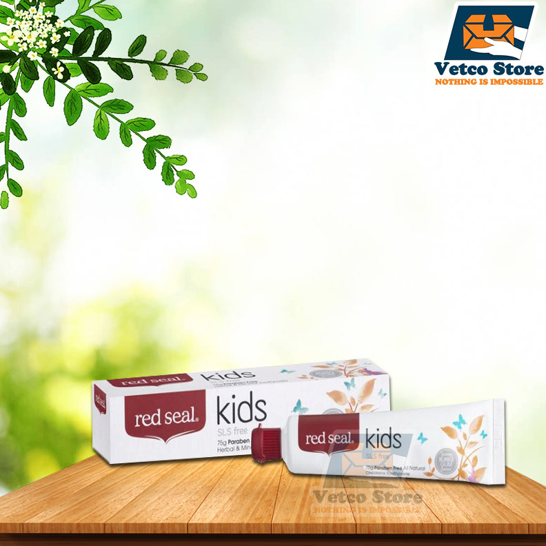 Kem Đánh Răng Dành Cho Trẻ Em Red Seal Kids 75g