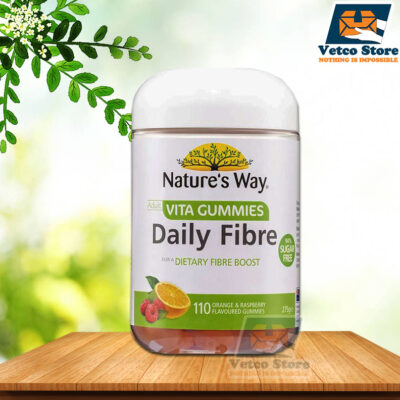 Kẹo Dẻo Bổ Sung Chất Xơ Nature's Way Adult Vita Gummies Fiber 110 viên